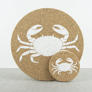 
                  
                    Load image into Gallery viewer, Crab Cork Placemats &amp;amp; Coasters
                  
                