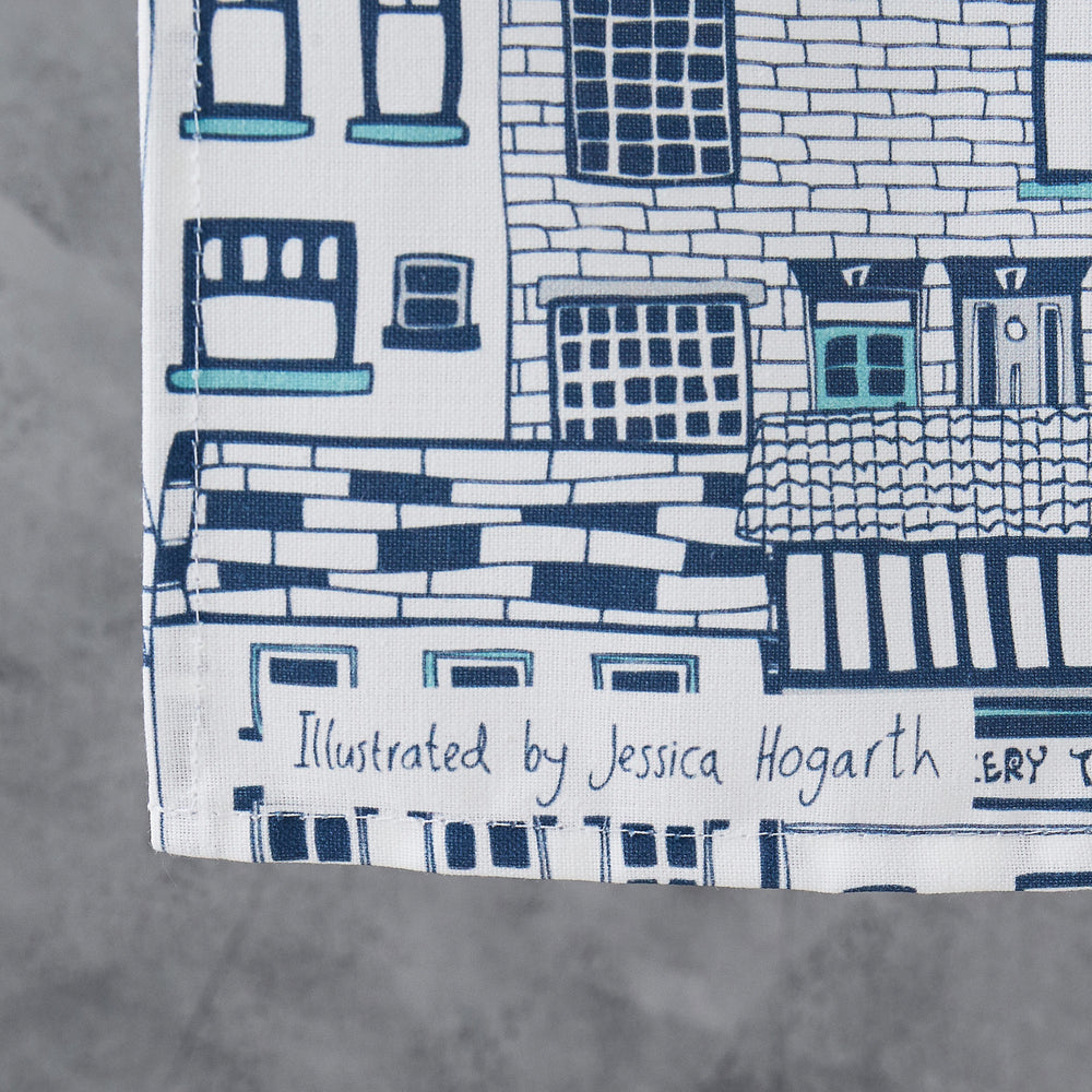 
                  
                    Load image into Gallery viewer, Seaside Cottages Tea Towel
                  
                