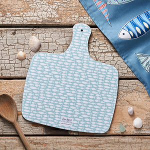 
                  
                    Load image into Gallery viewer, Fish Pattern Chopping Board - Medium
                  
                